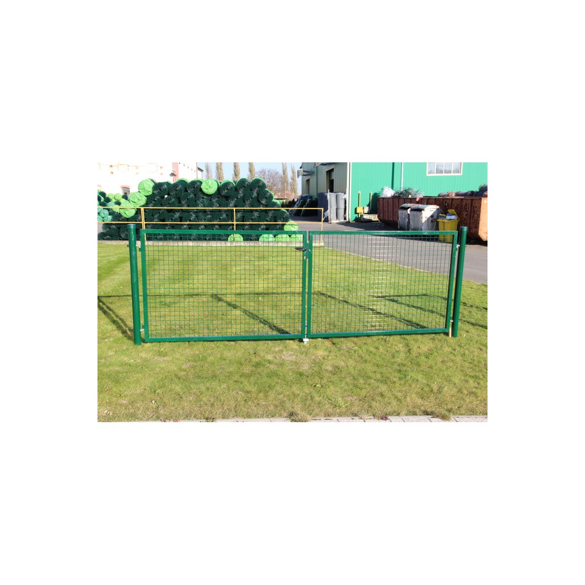 Poartă BD ECO 1800x3600 / ZN+PVC7016