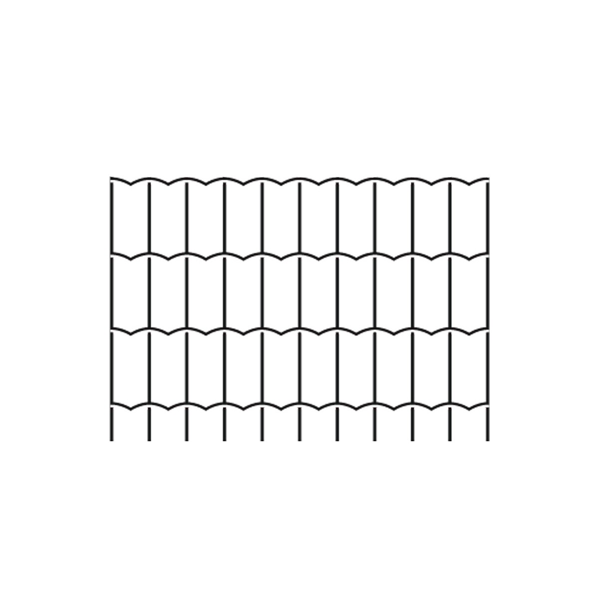 H-PLAST 100cm / 25m / ZN+PVC7016