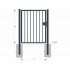 Poartă BJ SOLID 1250x1000 / BARĂ / ZN+PVC7016