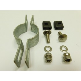 Clema de fixare pentru panou, pentru stalp 38mm / 4mm / continua / HNZ