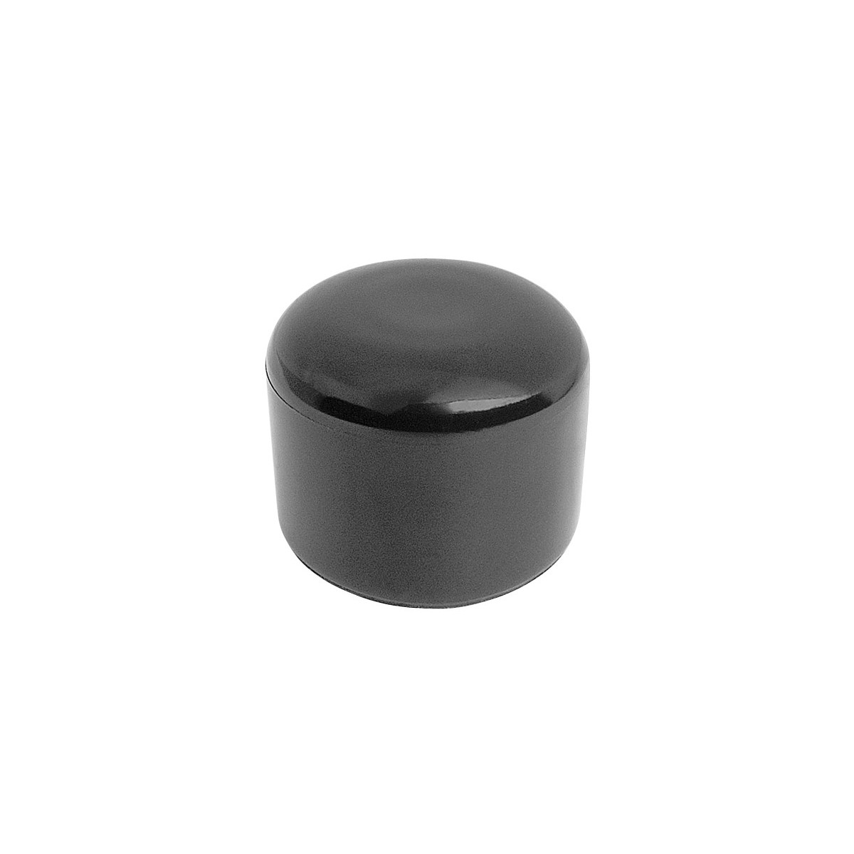 Cap PVC 60 mm / black