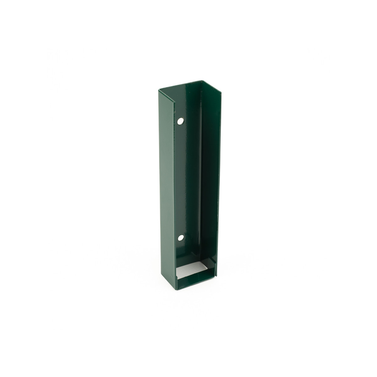 Base plate holder, metal / U / 300/50 / flat / ZN+PVC6005