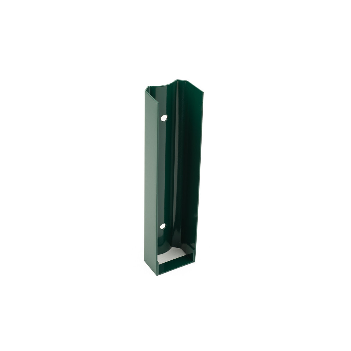 Suport pentru piatra funerara, metal / U / 200/40 / rotund / ZN+PVC6005