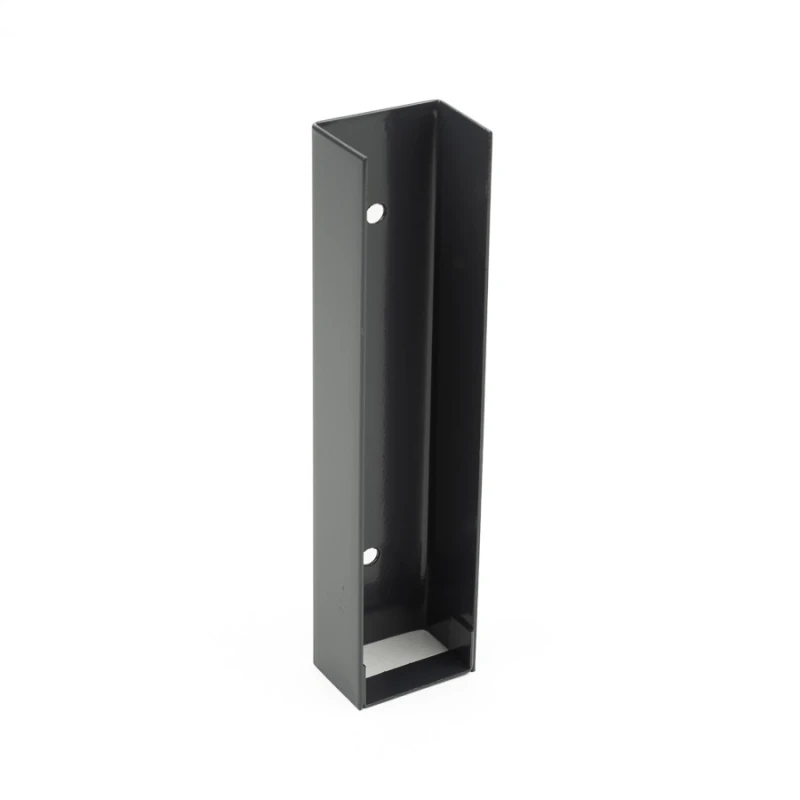 Base plate holder, metal / U / 300/50 / flat / ZN+PVC7016