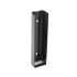 Base plate holder, metal / U / 200/40 / round / ZN+PVC7016