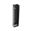 Base plate holder, metal / U / 200/40 / round / ZN+PVC7016