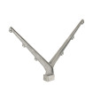 Bavolet Y pt stâlp 60x40mm  / AL