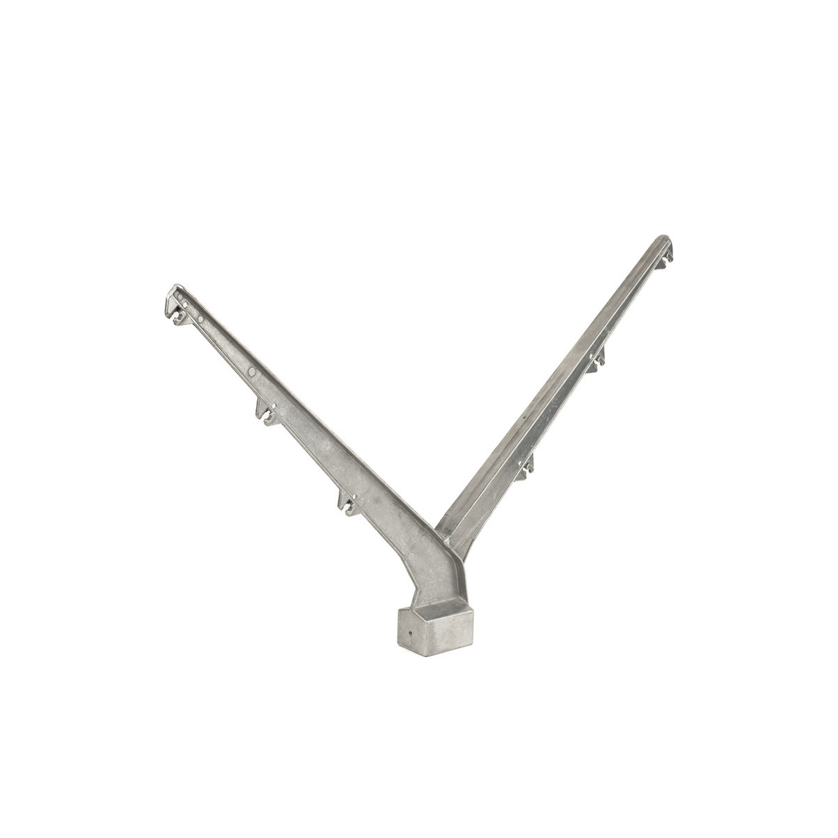 Bavolet Y pe stâlp 60x40mm / AL