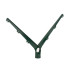 Bavolet Y for post 48mm / AL+PVC6005