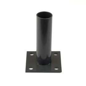 Base plate for post 48mm / ZN+PVC7016