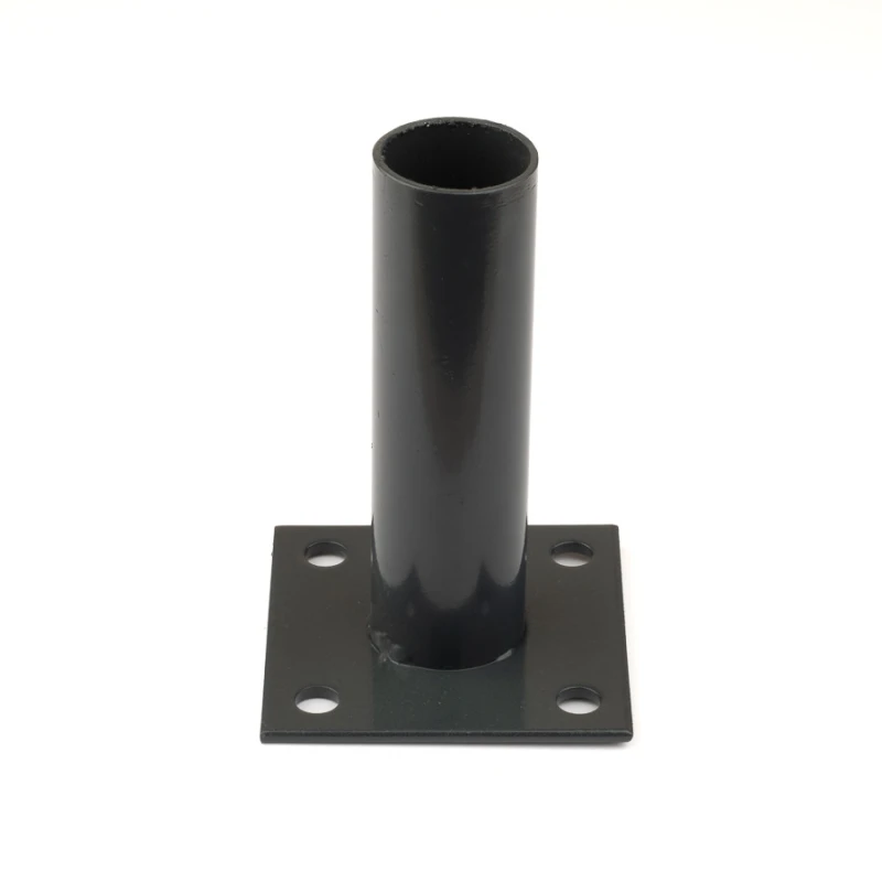 Bază de stâlp 48mm / ZN+PVC7016