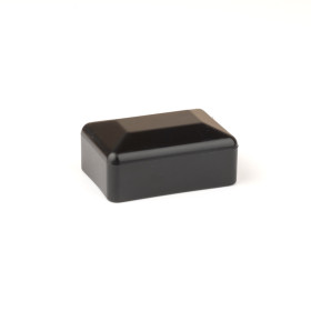 Cap PVC 60x40mm / black