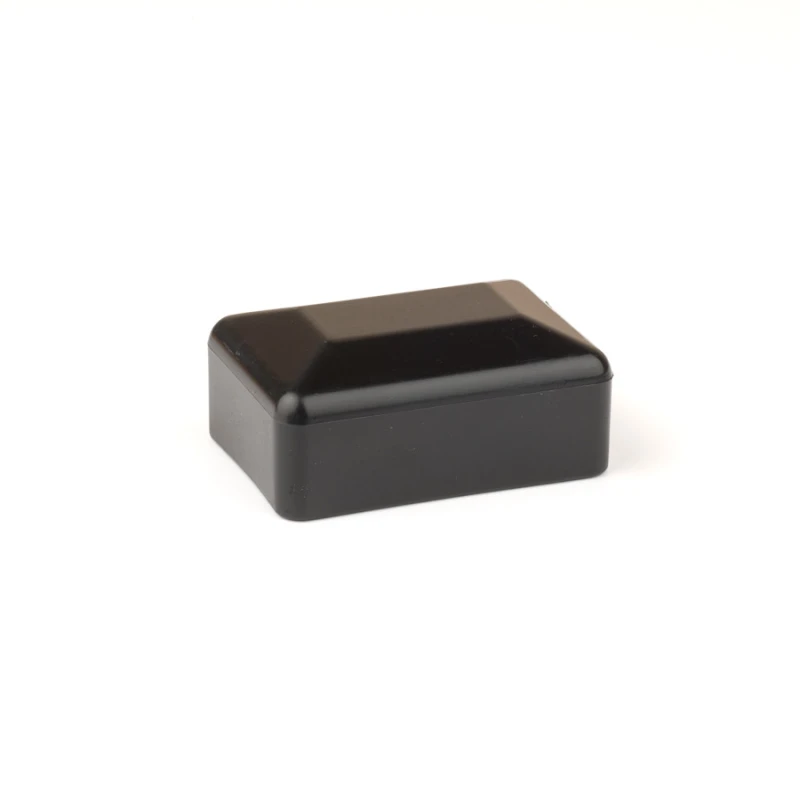 Cap PVC 60x40mm / black