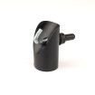 Manșon pentru stâlp 38mm / PVC / negru / complet