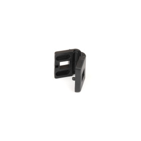 Distanțier PVC pe clemă / 4mm / negru / (pac. 10buc)
