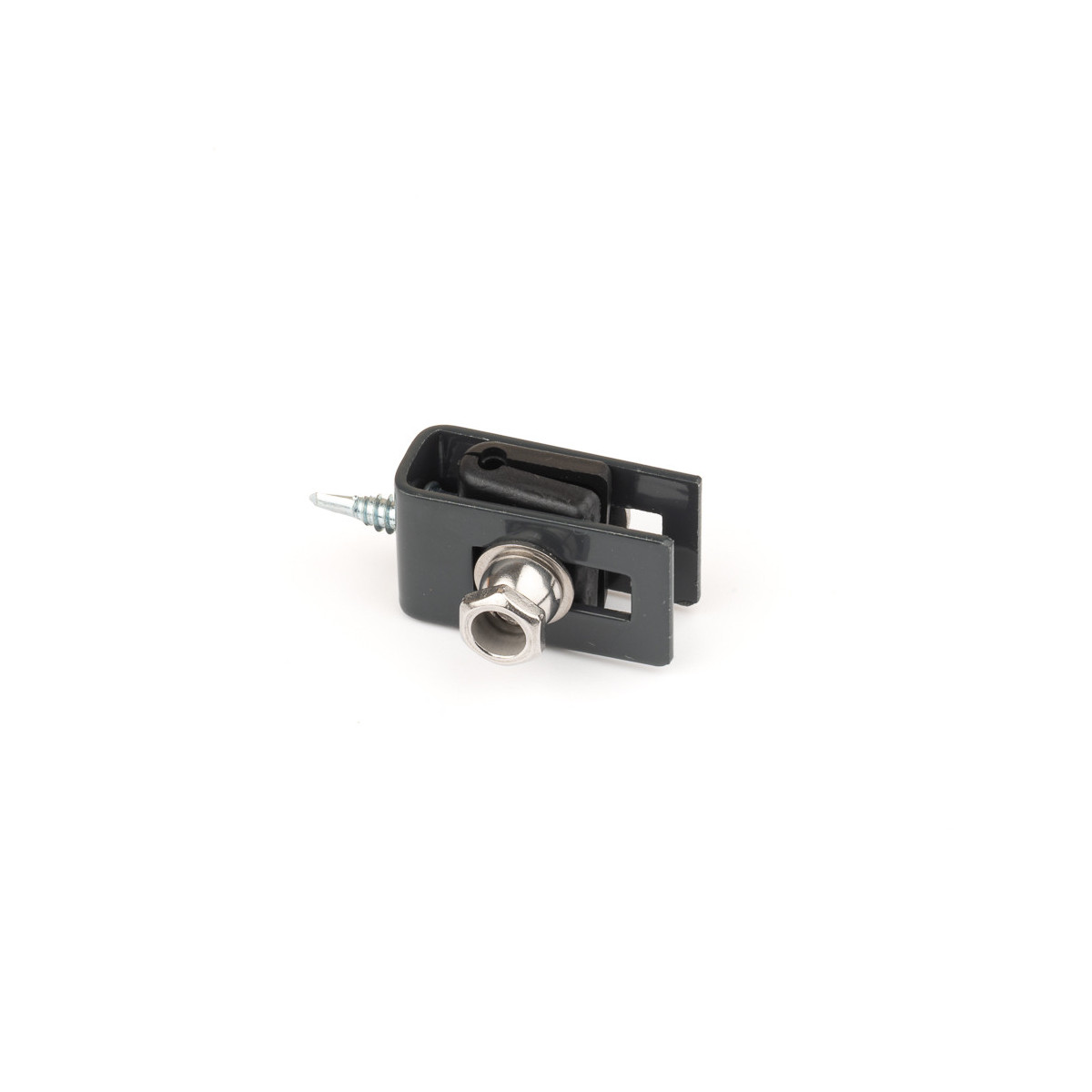 Clamă U43 / 5mm / ZN+PVC7016 / completă