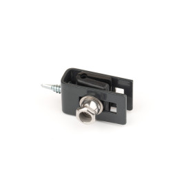 Clamă U43 / 4mm / ZN+PVC7016 / completă