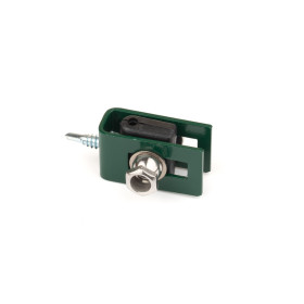 Clip U43 / 4mm / ZN+PVC6005 / complete