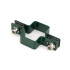 Clemă panou pe stâlp 60x40mm / 4mm / continuă / ZN+PVC6005