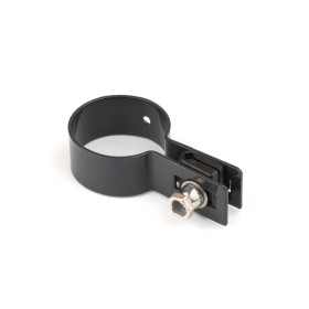 Clema de fixare panou pentru stalp 38mm / 5mm / capat / ZN+PVC7016