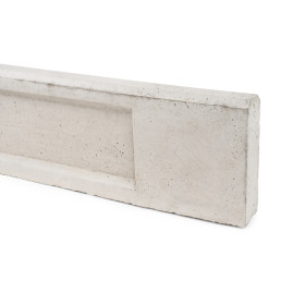 Placa de baza din beton casetat 2500x200x50