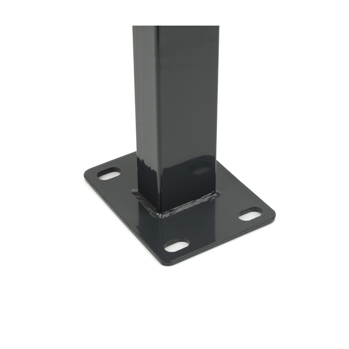 Post GALAXIA 60x40x1,50x1700 with base plate / ZN+PVC7016