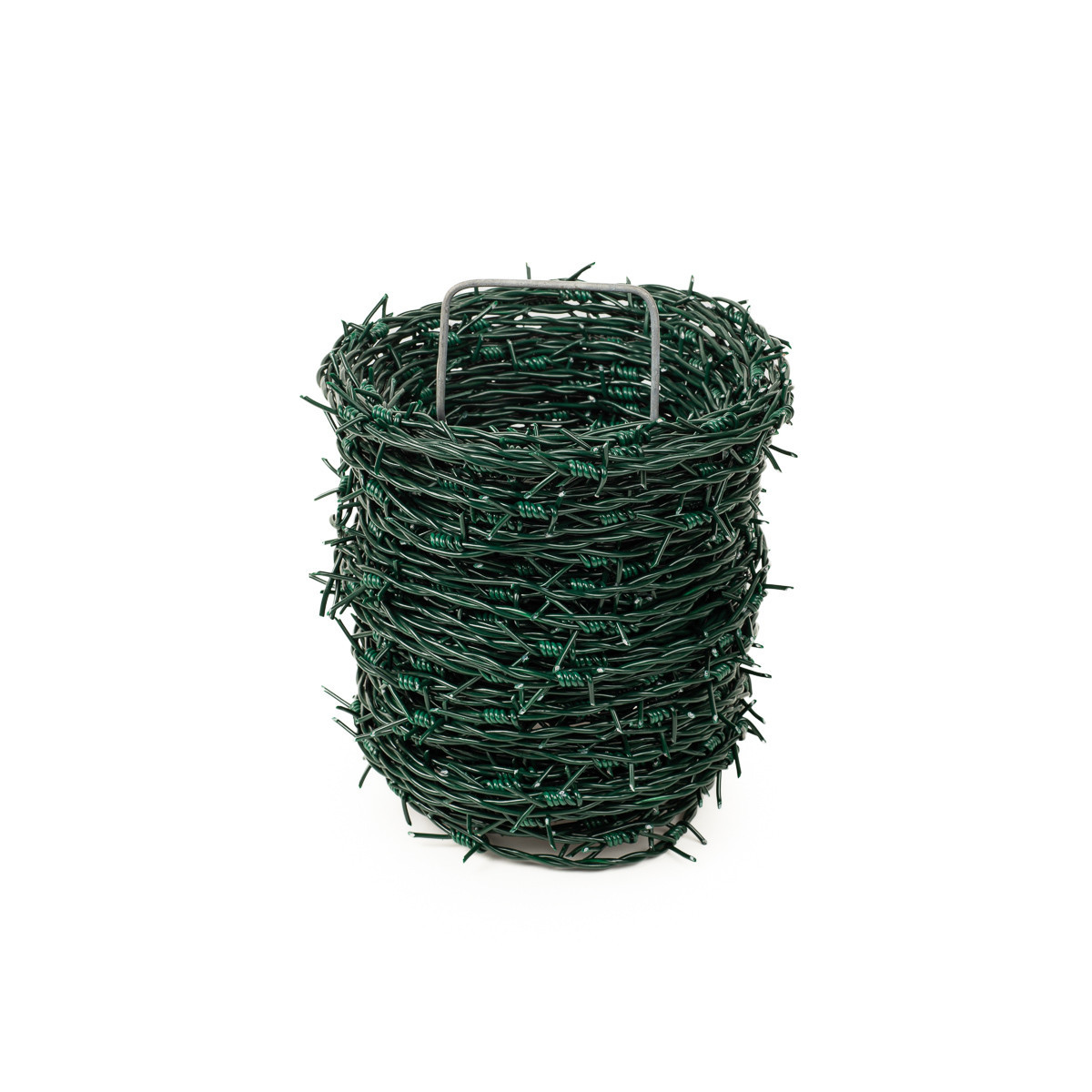 Sârmă ghimpată 2,5/2,0 / 100m / ZN+PVC6005