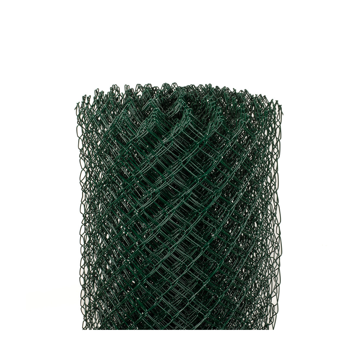 Plasă pătrată 60/2,50-1,65/200/25m / PVC BND / ZN+PVC6005