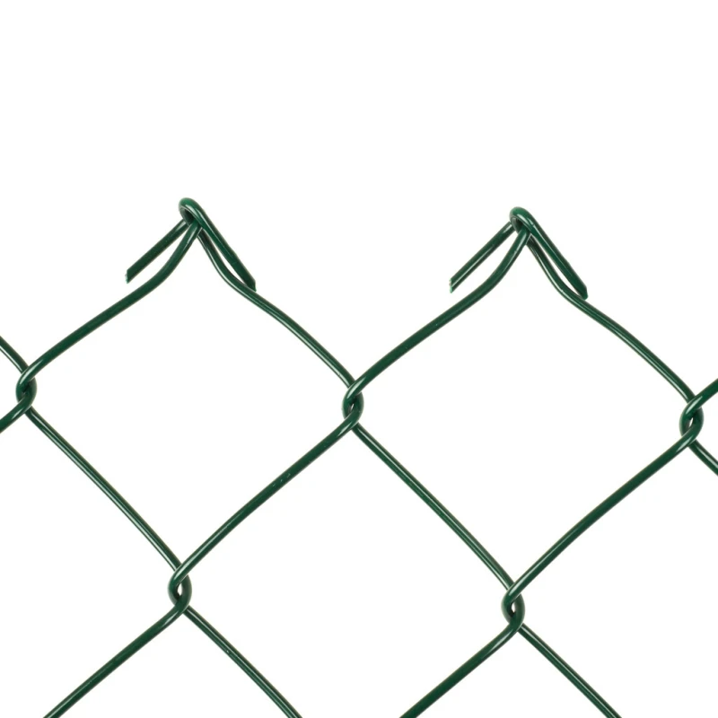 Plasă pătrată 50/3,00-1,90/125/15m / PVC BND / ZN+PVC6005