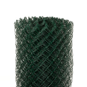 Plasă pătrată 80/4,00-3,00/200/15m / PVC BND / ZN+PVC6005