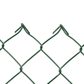 Plasă pătrată 80/4,00-3,00/150/10m / PVC BND / ZN+PVC6005
