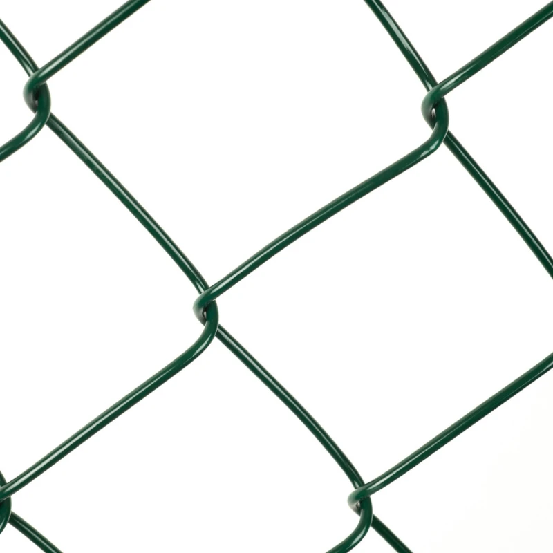 Plasă pătrată 60/2,50-1,65/150/25m / PVC COMPACT / ZN+PVC6005