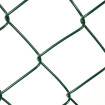 Plasă pătrată 50/2,50-1,65/200/25m / PVC COMPACT / ZN+PVC6005