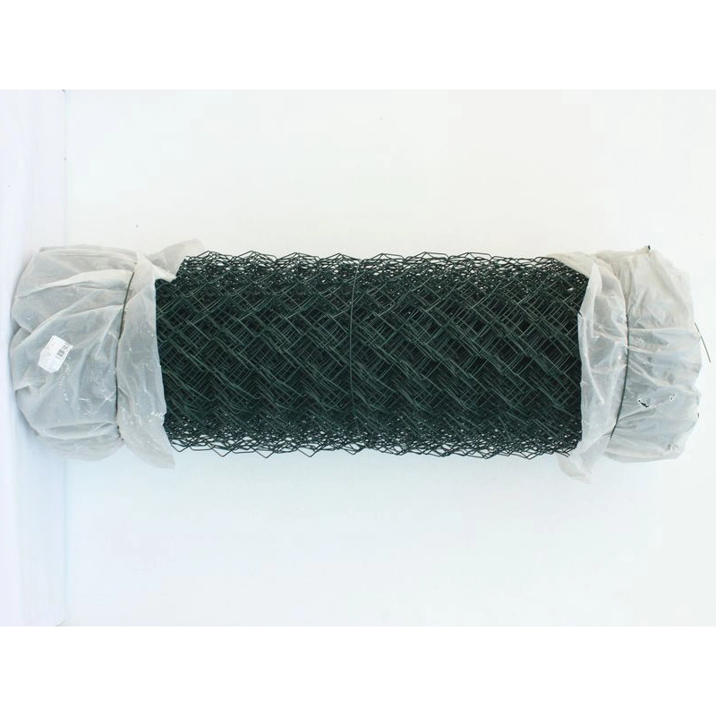 Plasă pătrată 50/2,50-1,65/150/15m / PVC BND / ZN+PVC6005