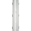 Stâlp vie, rând DEVÍN / 50x30x1,50x2500 SH / S250GD+Z275 / ZN / cârlige standard