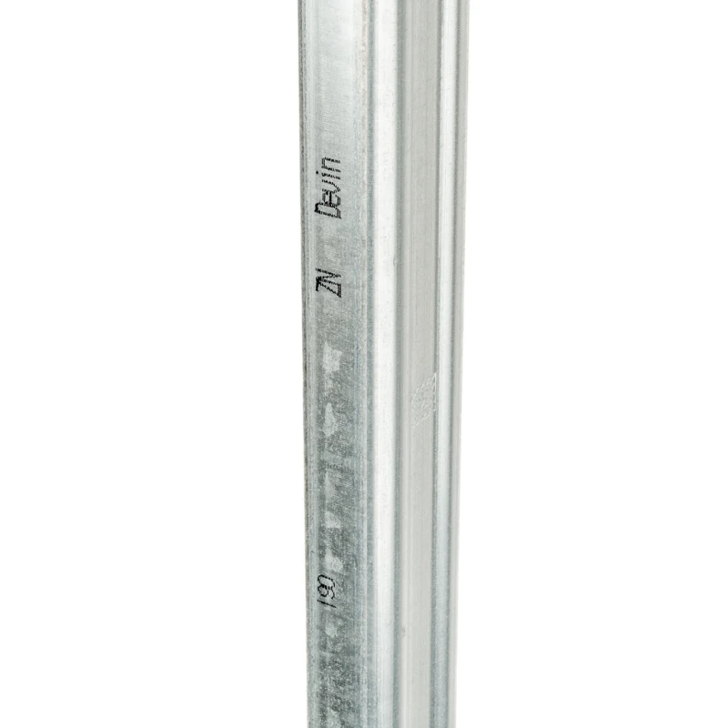 Stâlp vie, rând DEVÍN / 50x30x1,50x2500 SH / S250GD+Z275 / ZN / cârlige standard