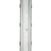 Stâlp viticol de rând DUNAJ / 60x40x1,50x2500 SH / S250GD+Z275 / ZN / cârlige standard