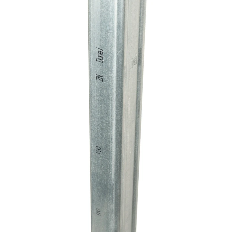 Stâlp viță de vie. rând DUNAJ / 60x40x1,50x2500 SH / S250GD+Z275 / ZN / cârlige standard