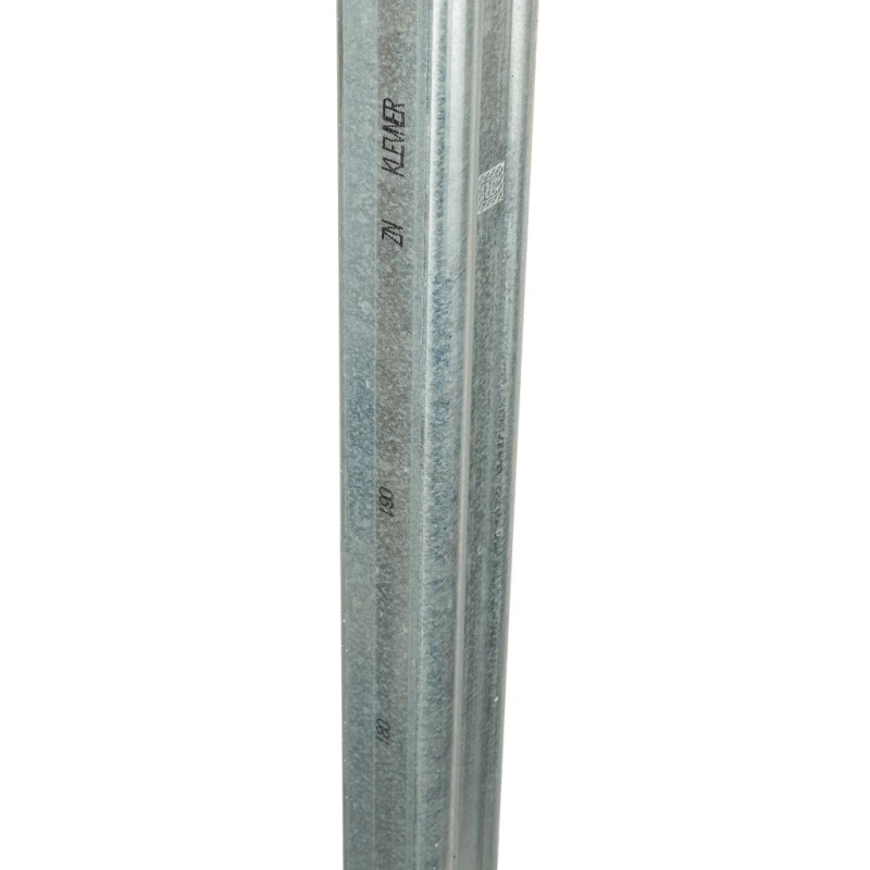 Stâlp viță de vie final KLEVNER / 50x42x2,00x2700 SH / S250GD+Z275 / ZN / cârlige standard