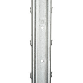 Stâlp viță de vie final HRON / 60x40x2,00x2700 SH / S250GD+Z275 / ZN / cârlige standard