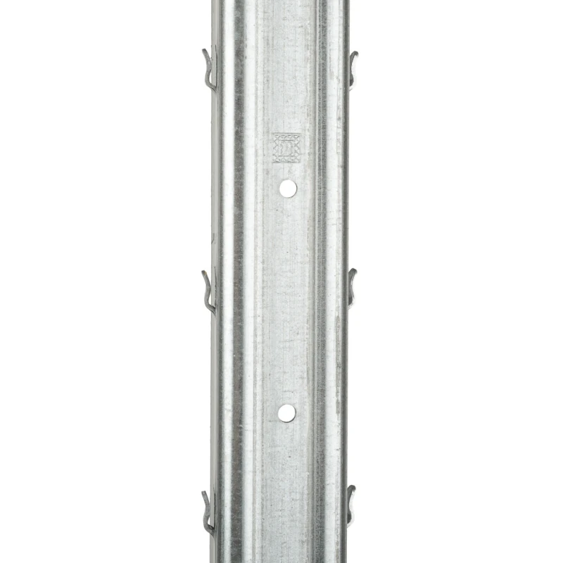 Stâlp viță de vie final HRON / 60x40x2,00x2700 SH / S250GD+Z275 / ZN / cârlige standard