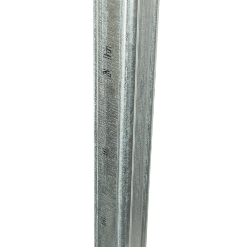 Stâlp viță de vie final HRON / 60x40x2,00x2700 SH / S250GD+Z275 / ZN / cârlige standard