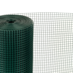 Sudură pătrată pl. 13,0x13,0 / 1,20 / 1000 mm / 25m / ZN+PVC6005