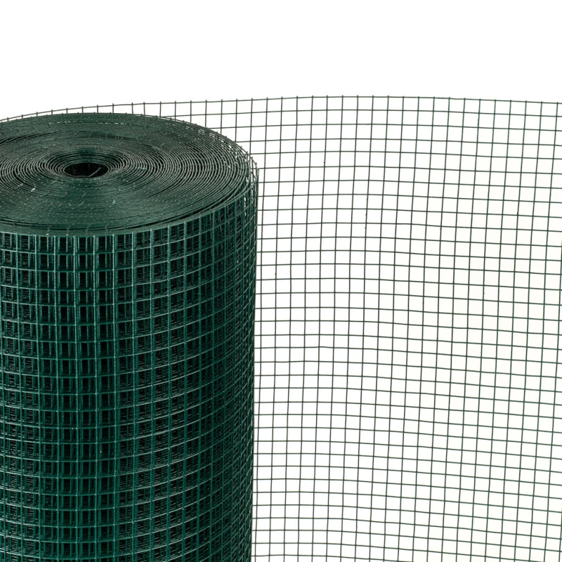 Sudură pătrată pl. 13,0x13,0 / 1,20 / 1000 mm / 25m / ZN+PVC6005