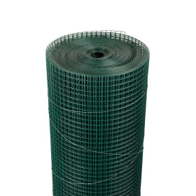 Sudură. pătrată pl. 16,0x16,0 / 1,20 / 1000 mm / 25m / ZN+PVC6005