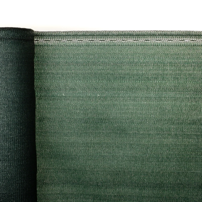 Pânză de umbră 200cm / 180g / 25m / verde / fără frânghie
