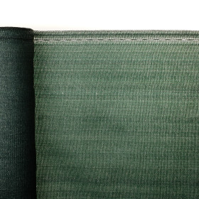 Plasă de umbrire 150cm / 180g / 25m / verde / fără frânghie