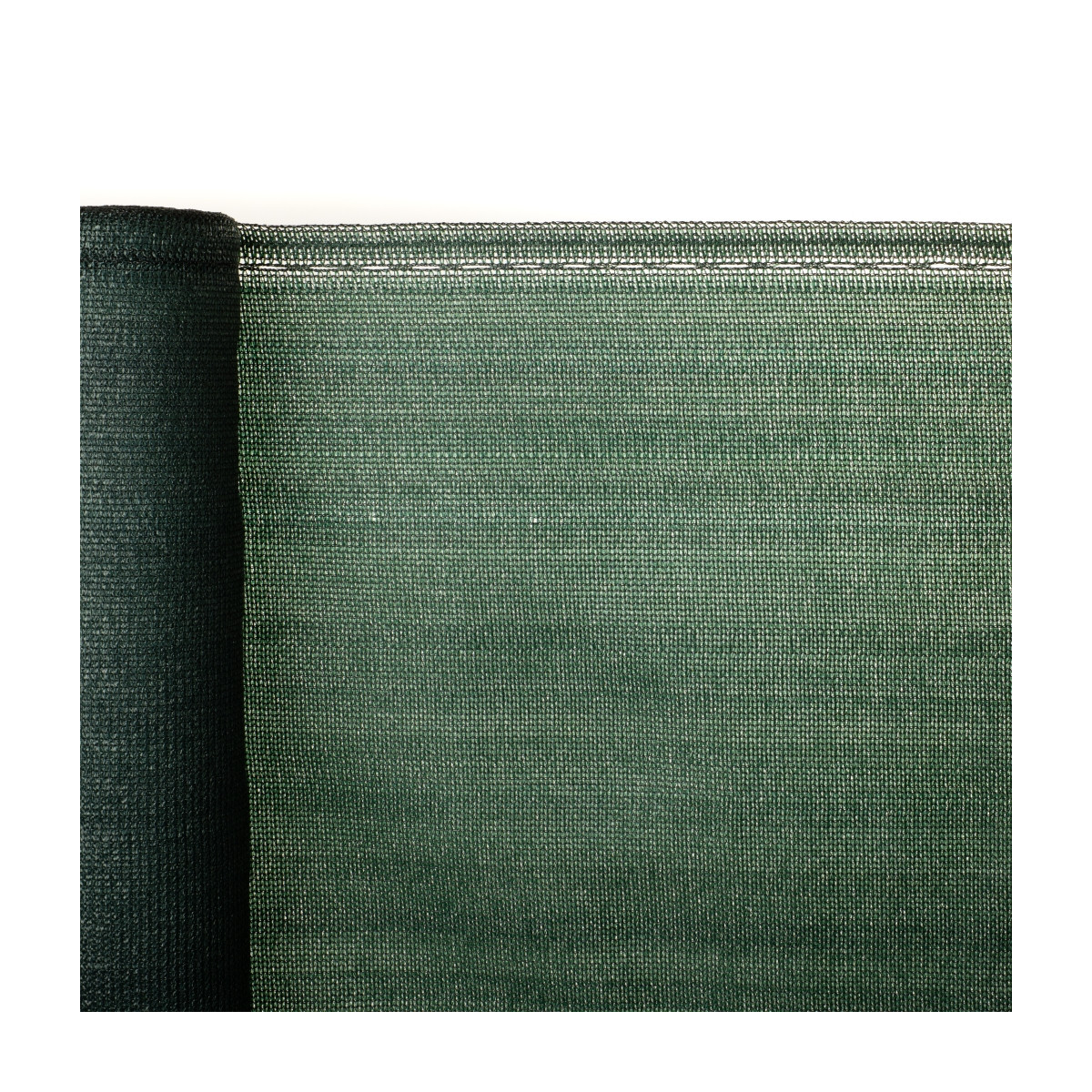 Plasă de umbrire 150cm / 180g / 25m / verde / fără frânghie