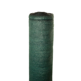 Plasă de umbrire 150cm / 180g / 25m / verde / fără frânghie