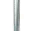 Stâlp viță de vie. rânduit ZOBOR / 50x40x1,50x2500 SH / S250GD+Z275 / ZN / cârlige standard